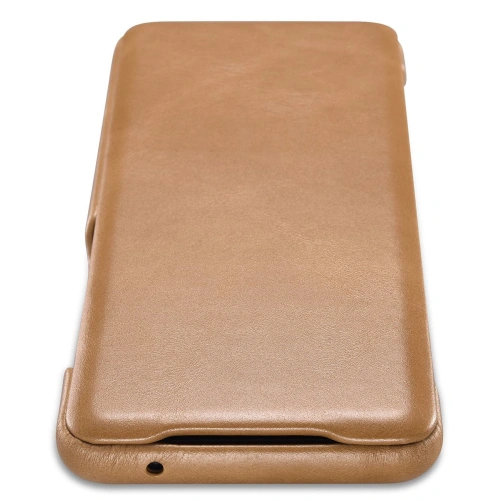 Kup Etui iCarer Curved Edge Vintage Folio Samsung Galaxy S20+ Plus khaki - ICR316 - {ean13} - Sklep Home Screen