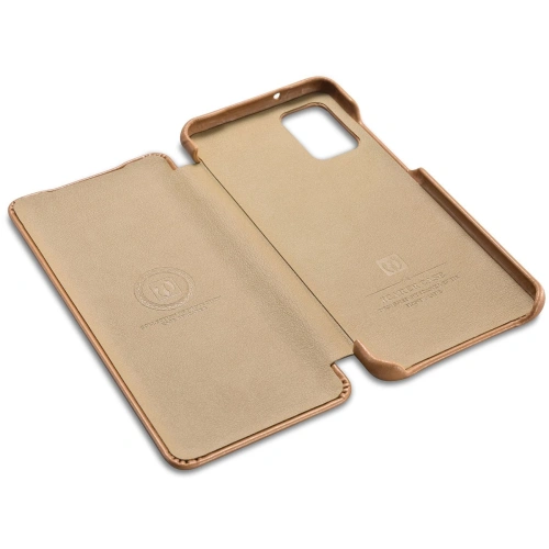 Kup Etui iCarer Curved Edge Vintage Folio Samsung Galaxy S20+ Plus khaki - ICR316 - {ean13} - Sklep Home Screen