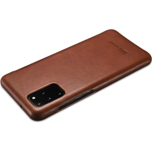 Kup Husă iCarer Curved Edge Vintage Folio Samsung Galaxy S20+ Plus maro - ICR317 - {ean13} - Sklep Home Screen