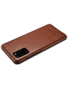 Kup Etui iCarer Curved Edge Vintage Folio Samsung Galaxy S20+ Plus brązowy - ICR317 - {ean13} - Sklep Home Screen