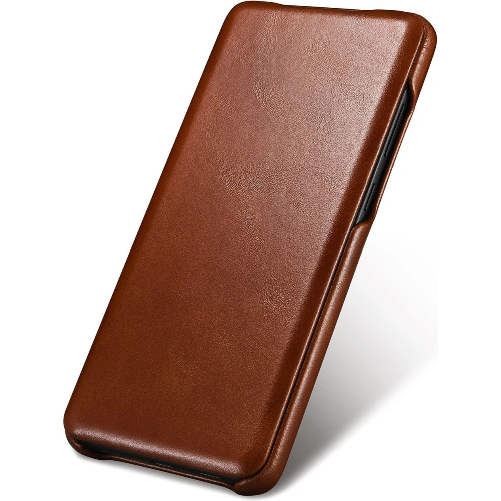 Etui iCarer Curved Edge Vintage Folio Samsung Galaxy S20+ Plus brązowy