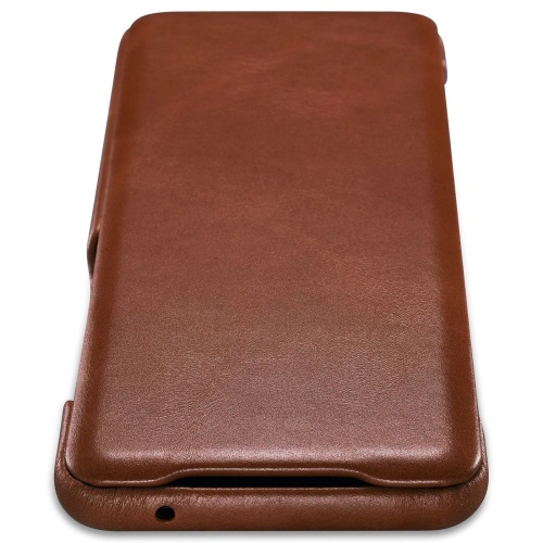 Kup Etui iCarer Curved Edge Vintage Folio Samsung Galaxy S20+ Plus brązowy - ICR317 - {ean13} - Sklep Home Screen