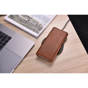 Kup Etui iCarer Curved Edge Vintage Folio Samsung Galaxy S20 Ultra brązowy - ICR318 - {ean13} - Sklep Home Screen