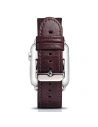 Kup Pasek iCarer din piele vintage Apple Watch 4/5/6/7/8/9/SE/10 40/41/42mm bordou - ICR320 - {ean13} - Sklep Home Screen