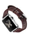 Kup Pasek iCarer din piele vintage Apple Watch 4/5/6/7/8/9/SE/10 40/41/42mm bordou - ICR320 - {ean13} - Sklep Home Screen