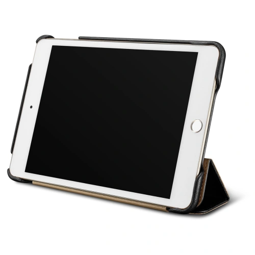 Kup Case iCarer Leder Folio Apple iPad mini 7.9 2019 (5. Generation) schwarz - ICR321 - {ean13} - Sklep Home Screen