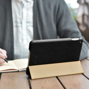 Kup Husă iCarer Leather Folio Apple iPad mini 7.9 2019 (a 5-a generație) negru - ICR321 - {ean13} - Sklep Home Screen