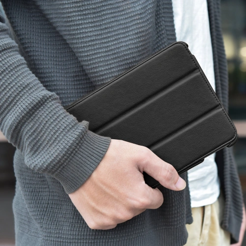 Kup Case iCarer Leder Folio Apple iPad mini 7.9 2019 (5. Generation) schwarz - ICR321 - {ean13} - Sklep Home Screen