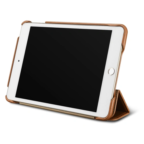Kup Etui iCarer Leather Folio Apple iPad mini 7.9 2019 (5. generacji) brązowy - ICR322 - {ean13} - Sklep Home Screen
