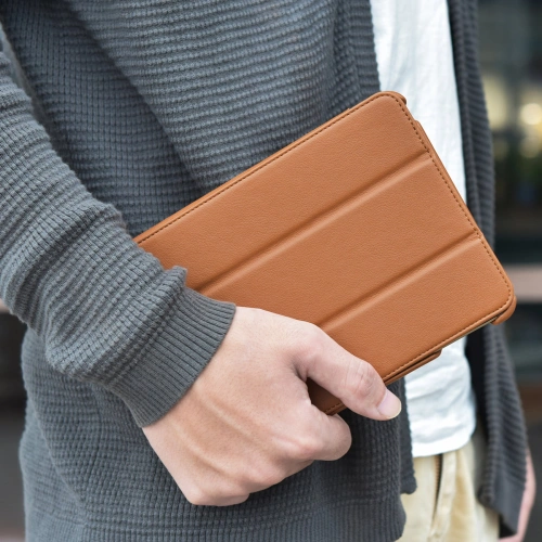 Kup Etui iCarer Leather Folio Apple iPad mini 7.9 2019 (5. generacji) brązowy - ICR322 - {ean13} - Sklep Home Screen