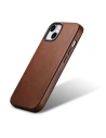 Kup Etui iCarer Oil Wax Premium Leather MagSafe Apple iPhone 14 brązowy - ICR325 - {ean13} - Sklep Home Screen