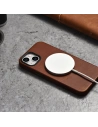 Kup Etui iCarer Oil Wax Premium Leather MagSafe Apple iPhone 14 brązowy - ICR325 - {ean13} - Sklep Home Screen