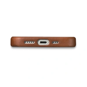 Kup Etui iCarer Oil Wax Premium Leather MagSafe Apple iPhone 14 brązowy - ICR325 - {ean13} - Sklep Home Screen