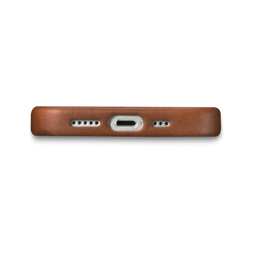 Kup Etui iCarer Oil Wax Premium Leather MagSafe Apple iPhone 14 brązowy - ICR325 - {ean13} - Sklep Home Screen