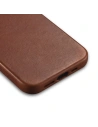 Kup Etui iCarer Oil Wax Premium Leather MagSafe Apple iPhone 14 brązowy - ICR325 - {ean13} - Sklep Home Screen