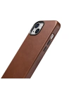 Kup Etui iCarer Oil Wax Premium Leather MagSafe Apple iPhone 14 brązowy - ICR325 - {ean13} - Sklep Home Screen