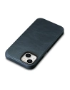 Kup Husă iCarer Oil Wax Premium Leather MagSafe Apple iPhone 14 albastru închis - ICR326 - {ean13} - Sklep Home Screen