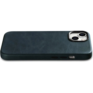 Kup Etui iCarer Oil Wax Premium Leather MagSafe Apple iPhone 14 tmavě modré - ICR326 - {ean13} - Sklep Home Screen