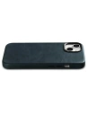 Kup Husă iCarer Oil Wax Premium Leather MagSafe Apple iPhone 14 albastru închis - ICR326 - {ean13} - Sklep Home Screen