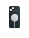 Kup Husă iCarer Oil Wax Premium Leather MagSafe Apple iPhone 14 albastru închis - ICR326 - {ean13} - Sklep Home Screen