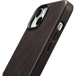 Kup Etui iCarer Oil Wax Premium Leather MagSafe Apple iPhone 14 tmavě hnědá - ICR327 - {ean13} - Sklep Home Screen