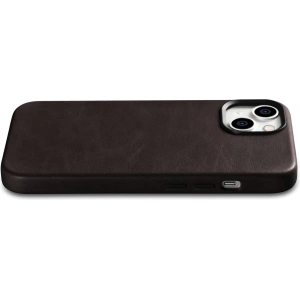 Kup Etui iCarer Oil Wax Premium Leather MagSafe Apple iPhone 14 tmavě hnědá - ICR327 - {ean13} - Sklep Home Screen