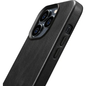 Kup Husă din piele premium cu ceară de ulei iCarer MagSafe pentru Apple iPhone 14 Pro negru - ICR328 - {ean13} - Sklep Home Screen