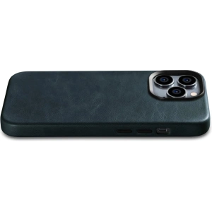 Kup Etui iCarer Oil Wax Premium Leather MagSafe Apple iPhone 14 Pro tmavě modrá - ICR331 - {ean13} - Sklep Home Screen