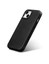 Kup Case iCarer Öl Wachs Premium Leder MagSafe Apple iPhone 14 Plus / 15 Plus schwarz - ICR333 - {ean13} - Sklep Home Screen