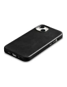 Kup Case iCarer Öl Wachs Premium Leder MagSafe Apple iPhone 14 Plus / 15 Plus schwarz - ICR333 - {ean13} - Sklep Home Screen