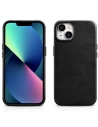 Kup Case iCarer Öl Wachs Premium Leder MagSafe Apple iPhone 14 Plus / 15 Plus schwarz - ICR333 - {ean13} - Sklep Home Screen