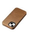 Kup Etui iCarer Oil Wax Premium Leather MagSafe Apple iPhone 14 Plus / 15 Plus jasnobrązowy - ICR334 - {ean13} - Sklep Home Screen