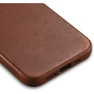 Kup Etui iCarer Oil Wax Premium Leather MagSafe Apple iPhone 14 Plus / 15 Plus hnědé - ICR335 - {ean13} - Sklep Home Screen