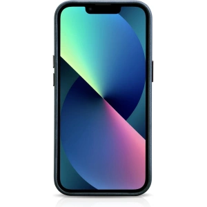Kup Etui iCarer Olejový vosk Prémiová kůže MagSafe Apple iPhone 14 Plus / 15 Plus tmavě modrá - ICR336 - {ean13} - Sklep Home Screen