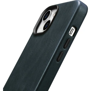 Kup Etui iCarer Olejový vosk Prémiová kůže MagSafe Apple iPhone 14 Plus / 15 Plus tmavě modrá - ICR336 - {ean13} - Sklep Home Screen