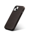 Kup Case iCarer Oil Wax Premium Leather MagSafe Apple iPhone 14 Plus / 15 Plus dunkelbraun - ICR337 - {ean13} - Sklep Home Screen