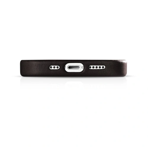 Kup Case iCarer Oil Wax Premium Leather MagSafe Apple iPhone 14 Plus / 15 Plus dunkelbraun - ICR337 - {ean13} - Sklep Home Screen