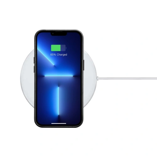 Kup Husă iCarer Oil Wax Premium Leather MagSafe Apple iPhone 14 Pro Max negru - ICR338 - {ean13} - Sklep Home Screen