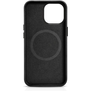 Kup Etui iCarer Oil Wax Premium Leather MagSafe Apple iPhone 14 Pro Max černé - ICR338 - {ean13} - Sklep Home Screen