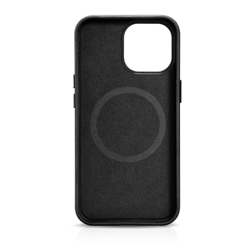 Kup Case iCarer Oil Wax Premium Leder MagSafe Apple iPhone 14 Pro Max schwarz - ICR338 - {ean13} - Sklep Home Screen