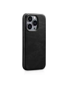 Kup Husă iCarer Oil Wax Premium Leather MagSafe Apple iPhone 14 Pro Max negru - ICR338 - {ean13} - Sklep Home Screen