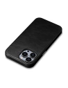 Kup Husă iCarer Oil Wax Premium Leather MagSafe Apple iPhone 14 Pro Max negru - ICR338 - {ean13} - Sklep Home Screen