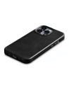 Kup Husă iCarer Oil Wax Premium Leather MagSafe Apple iPhone 14 Pro Max negru - ICR338 - {ean13} - Sklep Home Screen