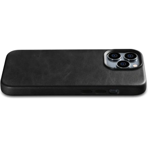 Kup Etui iCarer Oil Wax Premium Leather MagSafe Apple iPhone 14 Pro Max černé - ICR338 - {ean13} - Sklep Home Screen