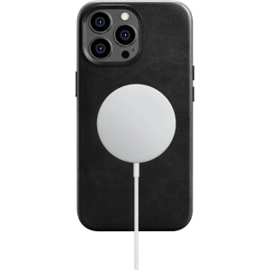 Kup Etui iCarer Oil Wax Premium Leather MagSafe Apple iPhone 14 Pro Max černé - ICR338 - {ean13} - Sklep Home Screen