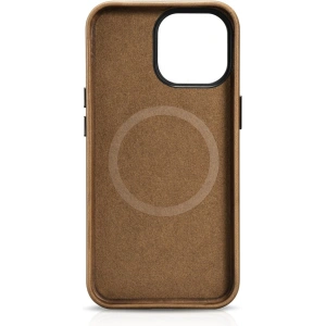 Kup Etui iCarer Oil Wax Premium Leather MagSafe Apple iPhone 14 Pro Max světle hnědý - ICR339 - {ean13} - Sklep Home Screen