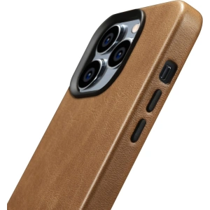 Kup Etui iCarer Oil Wax Premium Leather MagSafe Apple iPhone 14 Pro Max světle hnědý - ICR339 - {ean13} - Sklep Home Screen