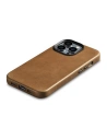 Kup Etui iCarer Oil Wax Premium Leather MagSafe Apple iPhone 14 Pro Max světle hnědý - ICR339 - {ean13} - Sklep Home Screen
