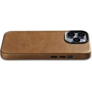 Kup Etui iCarer Oil Wax Premium Leather MagSafe Apple iPhone 14 Pro Max světle hnědý - ICR339 - {ean13} - Sklep Home Screen