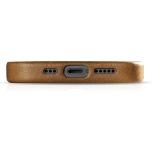 Kup Etui iCarer Oil Wax Premium Leather MagSafe Apple iPhone 14 Pro Max světle hnědý - ICR339 - {ean13} - Sklep Home Screen
